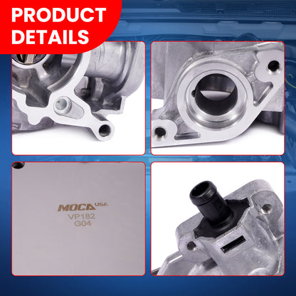 Bomba de vacío de freno MOCA VCP182 compatible con Audi Q3 Quattro 2.0L (2015-2018) y Audi A4 2.0L (2009-2016) y Audi A4 Quattro 2.0L (2010-2016)