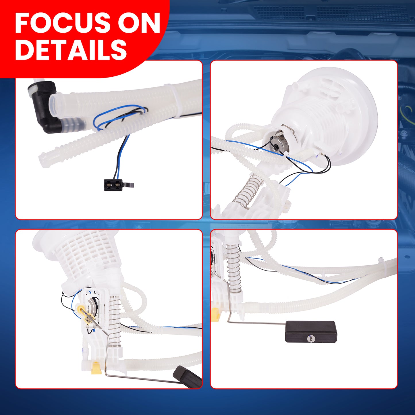 MOCA E7264A Fuel Pump Module Assembly for 2005-2019 Chrysler 300 5.7L & 2009-2019 Dodge Challenger 5.7L & 2011-2019 Dodge Charger 3.6L