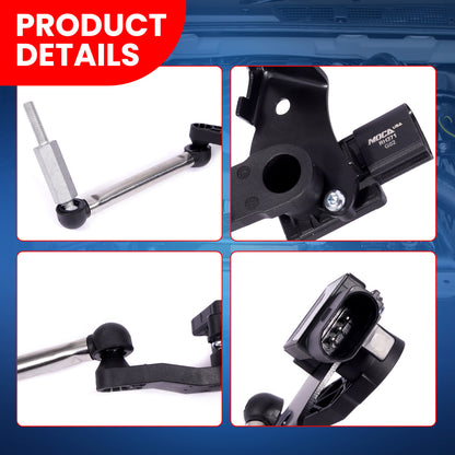 Sensor de altura de nivelación MOCA RH4271 delantero derecho para Audi Q5 2.0L (2018-2024), Audi SQ5 3.0L (2018-2024) y Audi A6 Quattro 2.0L (2019-2024)