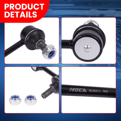 MOCA 2X Front Sway Bar End Links Fit for 1992-1996 Toyota Camry & 1992-1996 Lexus ES300