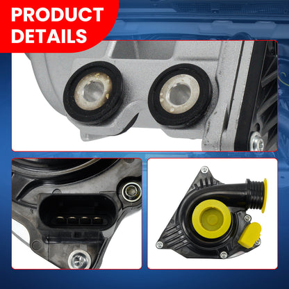 MOCA Electric Engine Water Pump Fit for 2007-2010 BMW X5 3.0L