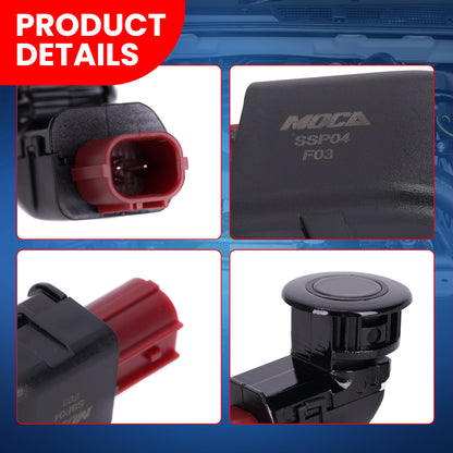 Sensor de asistencia de estacionamiento trasero MOCA compatible con Honda Odyssey 2005-2010