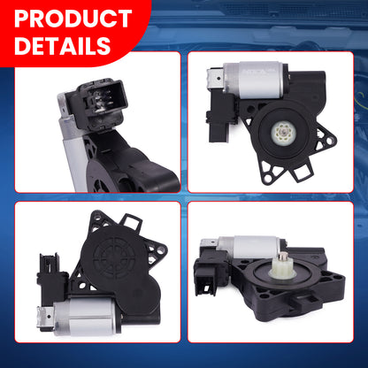 MOCA Front Rear Power Window Lift Motor Fit for 2006-2017 Mazda 5 & 2004-2009 Mazda 3 & 2007-2012 Mazda CX-7 & 2007-2014 Mazda CX-9
