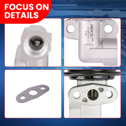 Válvula EGR MOCA EGV575 compatible con Ford Expedition 4.6L (1997-2004), Ford F-150 4.6L (1997-2003) y Mercury Mountaineer 4.0L (2002-2003)
