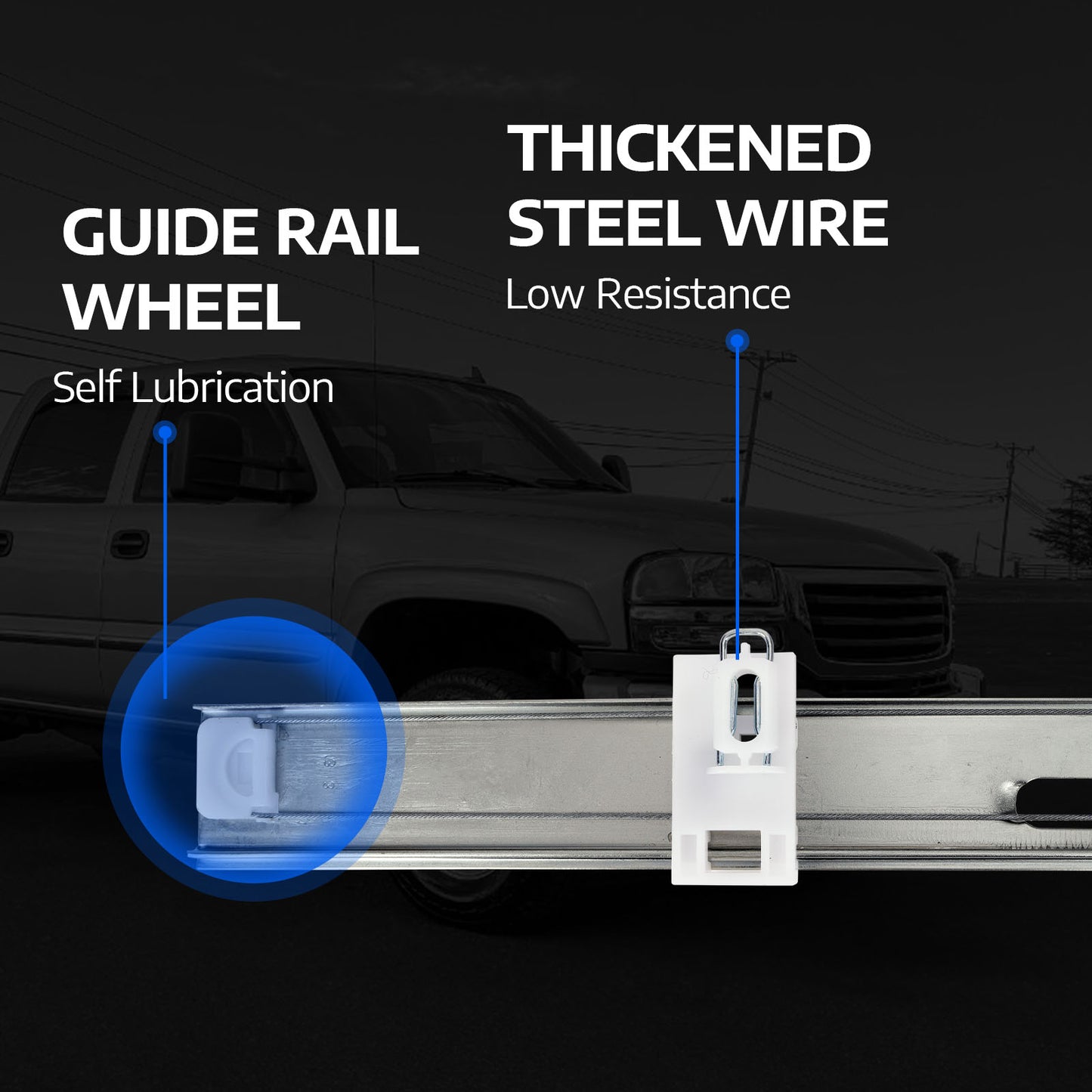 Elevalunas eléctrico trasero derecho MOCA con motor compatible con Jeep Liberty 2002-2007