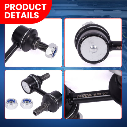 MOCA 2Pcs Front Sway Bar Link Kit Fit for 2003-2013 Subaru Forester 2.5L & 2008-2011 Subaru Impreza 2.0L & 05-09 Subaru Outback 3.0L