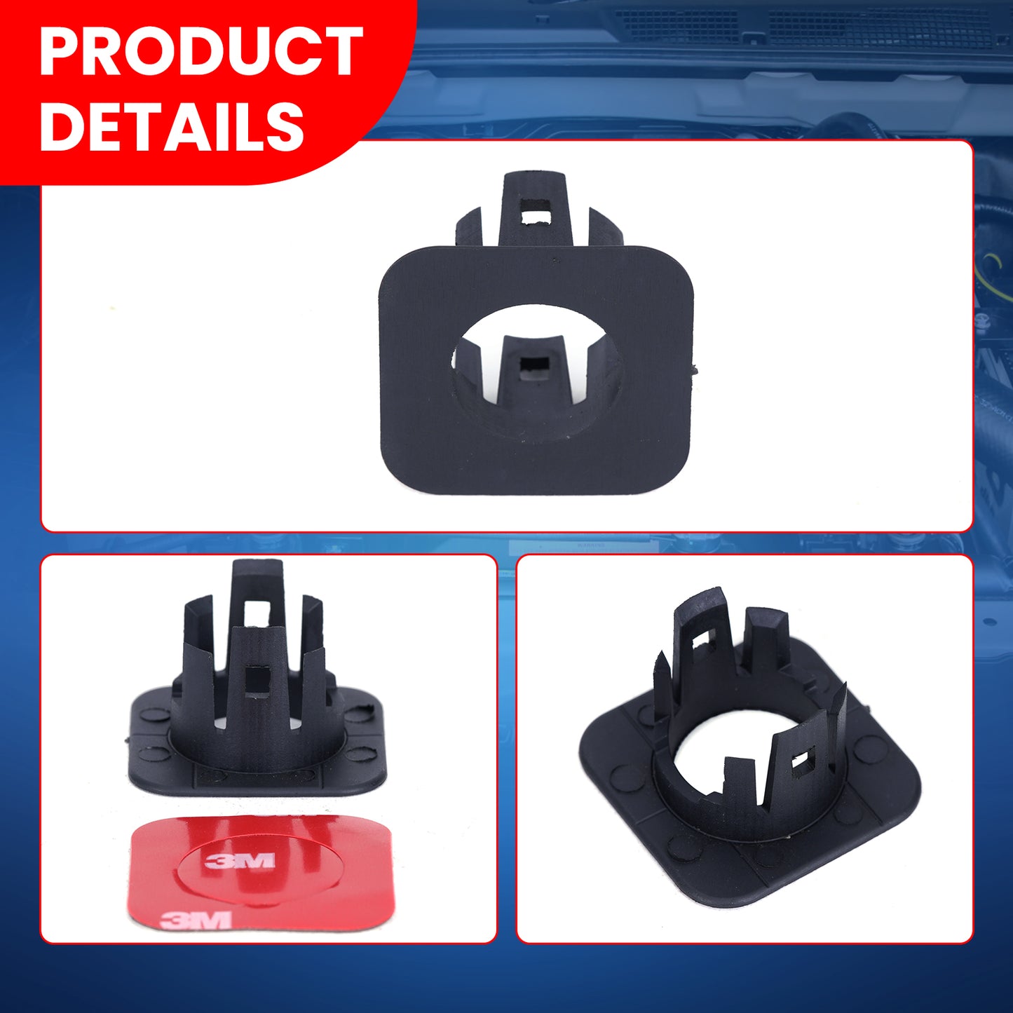 MOCA Parking Aid Sensor Bracket Fit for 2018-2023 Dodge Durango & 2014-2018 Jeep Cherokee & 2021-2023 Jeep Grand Cherokee