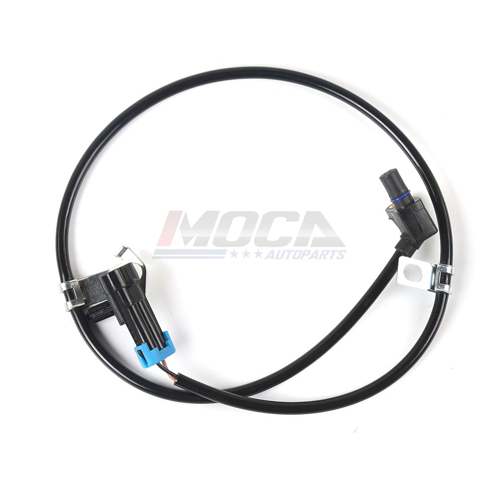Sensor de velocidad de rueda ABS delantera derecha MOCA para Cadillac Escalade 5.7L (1999-2000) y Chevrolet Astro 4.3L (1995-2002) y Chevrolet K1500 4.3L (1995-1999), Chevrolet K2500 4.3L (1995-1996), y GMC Safari 4.3L (1995-2002)