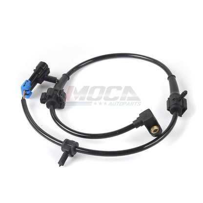 Sensor de velocidad de rueda ABS MOCA delantero izquierdo o derecho para Cadillac Escalade 5.3L 02-04 y Chevrolet Avalanche 1500 5.3L 02-06 y Chevrolet Express 2500 4.3L 4.8L 5.3L 6.0L 03-05 y Chevrolet Silverado 1500 5.3L 6.0L 99-06