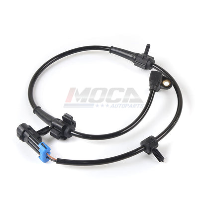 Sensor de velocidad de rueda ABS MOCA delantero izquierdo o derecho para Cadillac Escalade 5.3L 02-04 y Chevrolet Avalanche 1500 5.3L 02-06 y Chevrolet Express 2500 4.3L 4.8L 5.3L 6.0L 03-05 y Chevrolet Silverado 1500 5.3L 6.0L 99-06