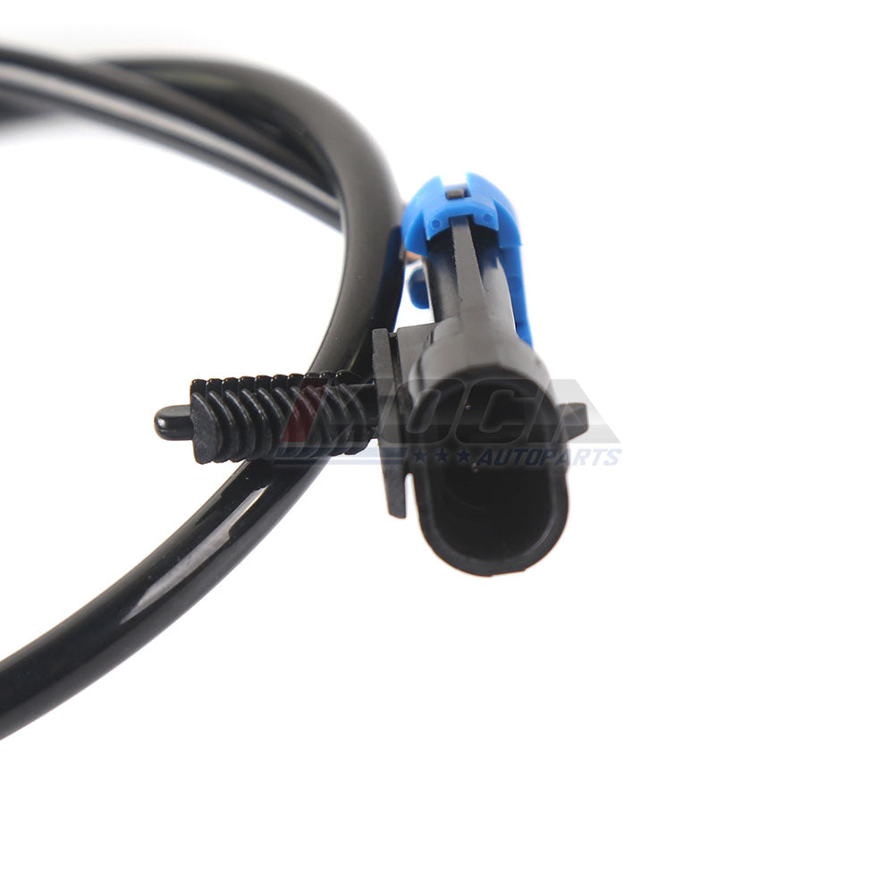 Sensor de velocidad de rueda ABS MOCA delantero izquierdo o derecho para Cadillac Escalade 5.3L 02-04 y Chevrolet Avalanche 1500 5.3L 02-06 y Chevrolet Express 2500 4.3L 4.8L 5.3L 6.0L 03-05 y Chevrolet Silverado 1500 5.3L 6.0L 99-06