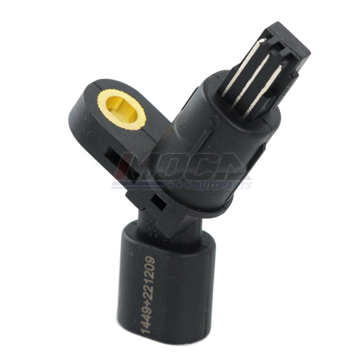 Sensor de velocidad de rueda ABS trasero izquierdo y derecho MOCA para AUDI TT 2000-2006, VOLKSWAGEN BEETLE 1998-2010 y VOLKSWAGEN GOLF 1999-2006