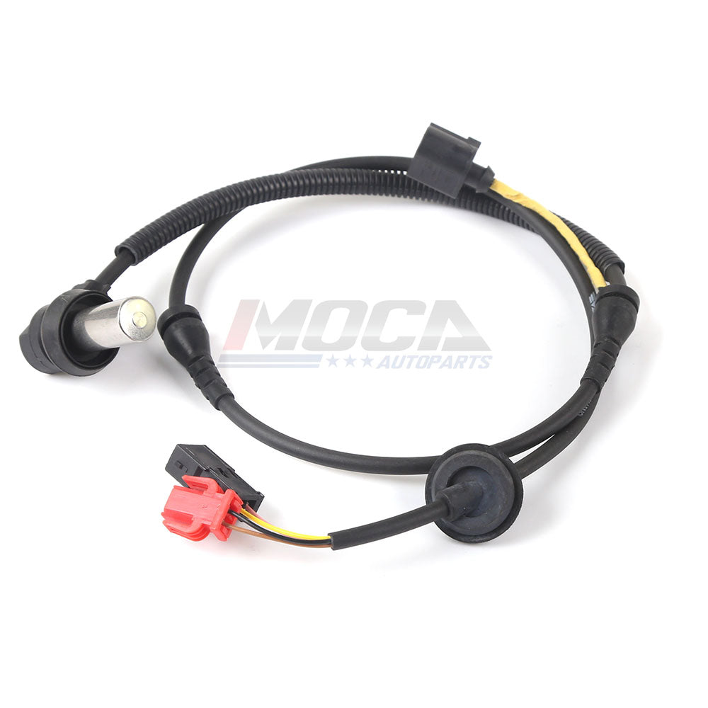 Sensor de velocidad de rueda ABS MOCA delantero izquierdo o derecho para Audi A4 1.8L 99-01 y Audi A4 Quattro 1.8L 2.8L 99-01 y Volkswagen Passat 1.8L 2.8L 98-05 y Volkswagen Passat 2.0L 04-05 y Volkswagen Passat 4.0L 02-04