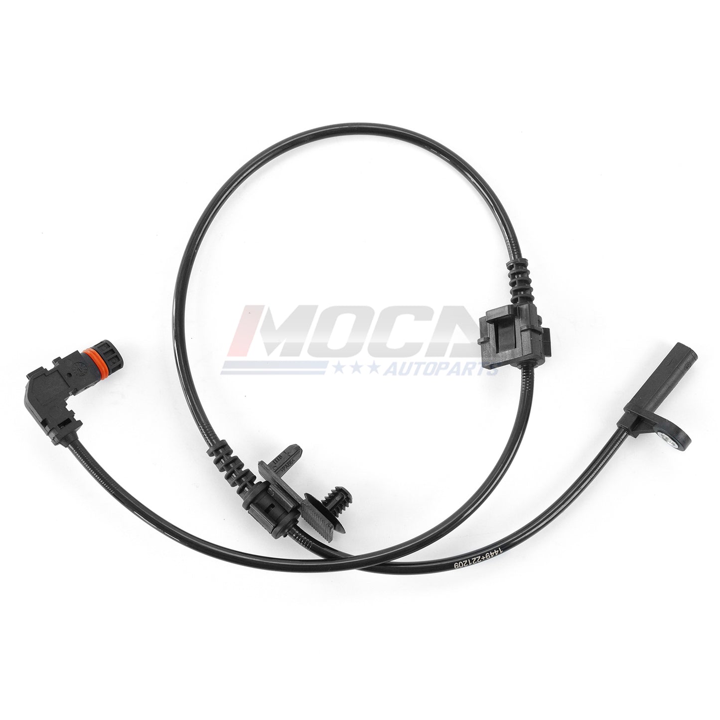 Sensor de velocidad de rueda ABS delantero izquierdo y derecho MOCA para Chrysler 300 2005-2010, Dodge Charger 2006-2010 y Dodge Magnum 2005-2008