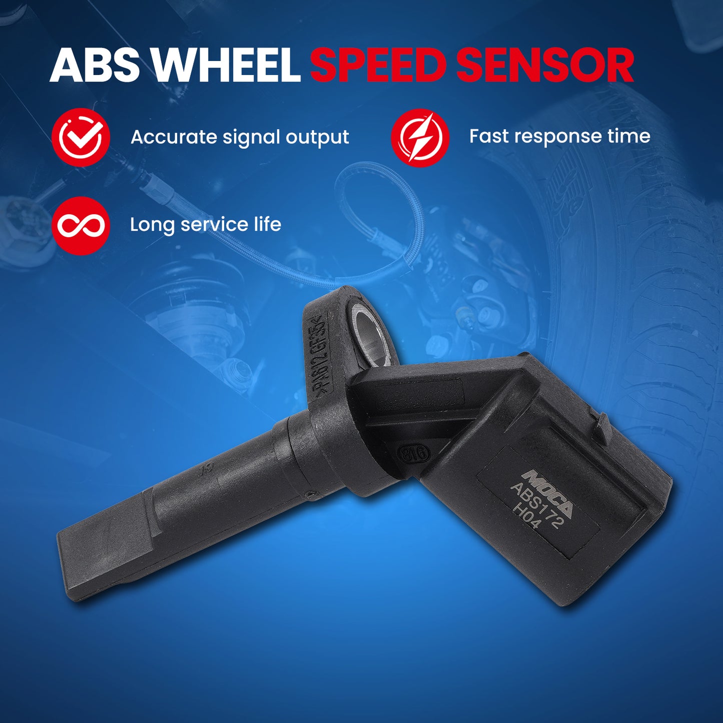 MOCA ABS Wheel Speed Sensor - ABS172