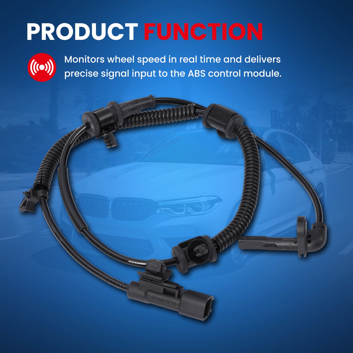 MOCA ABS Wheel Speed Sensor - ABS184