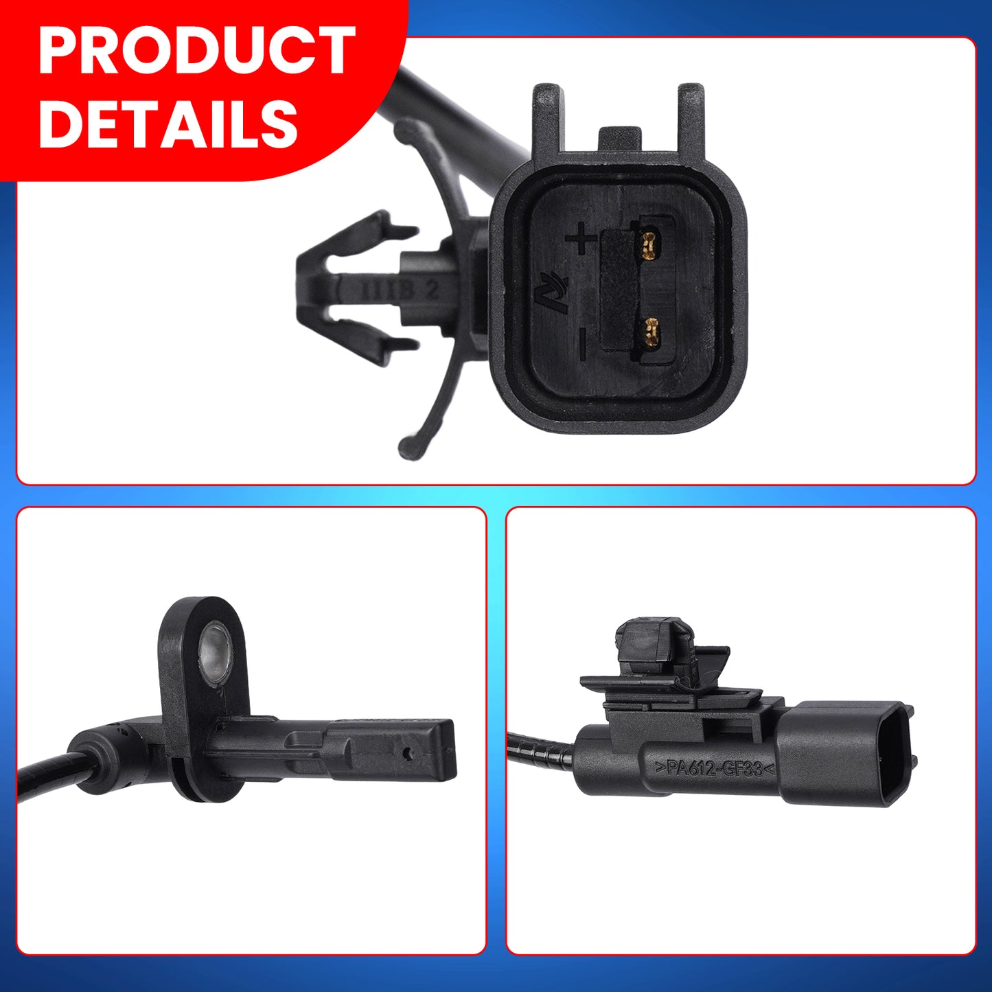 MOCA ABS Wheel Speed Sensor - ABS184