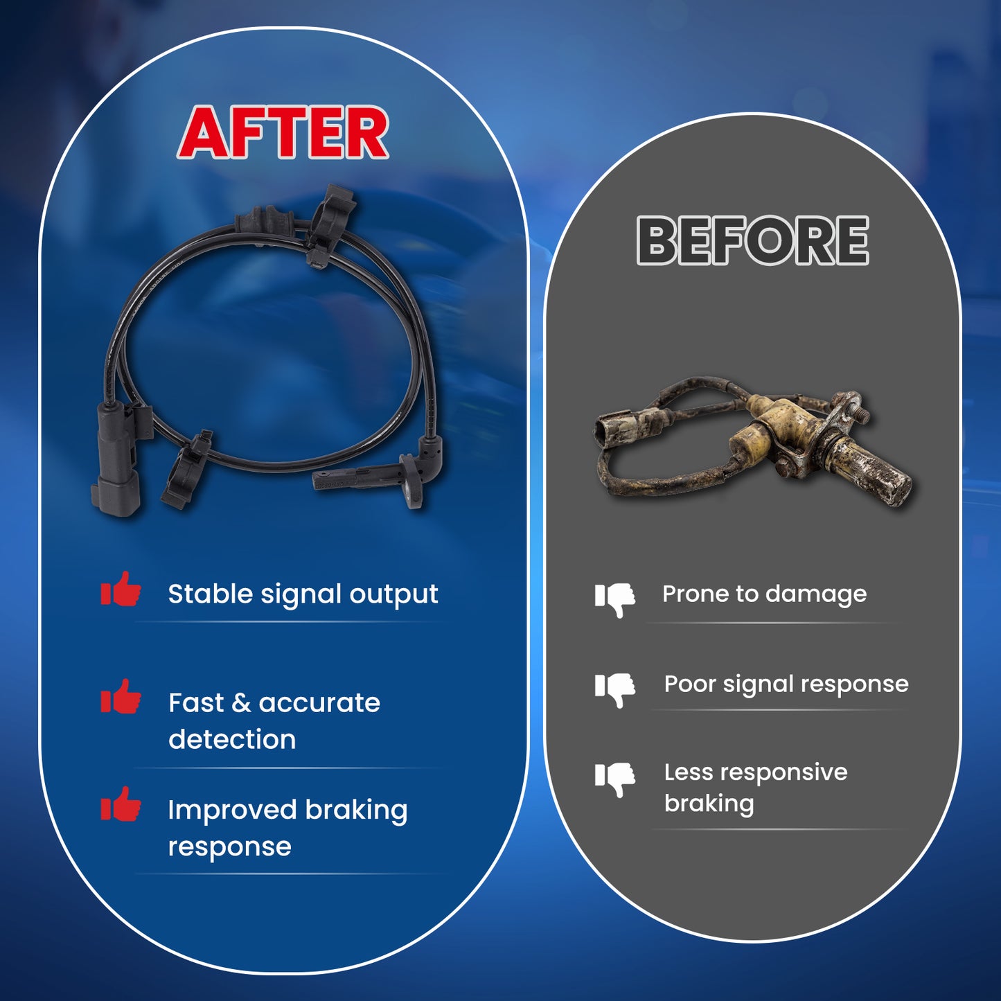 MOCA ABS Wheel Speed Sensor - ABS185