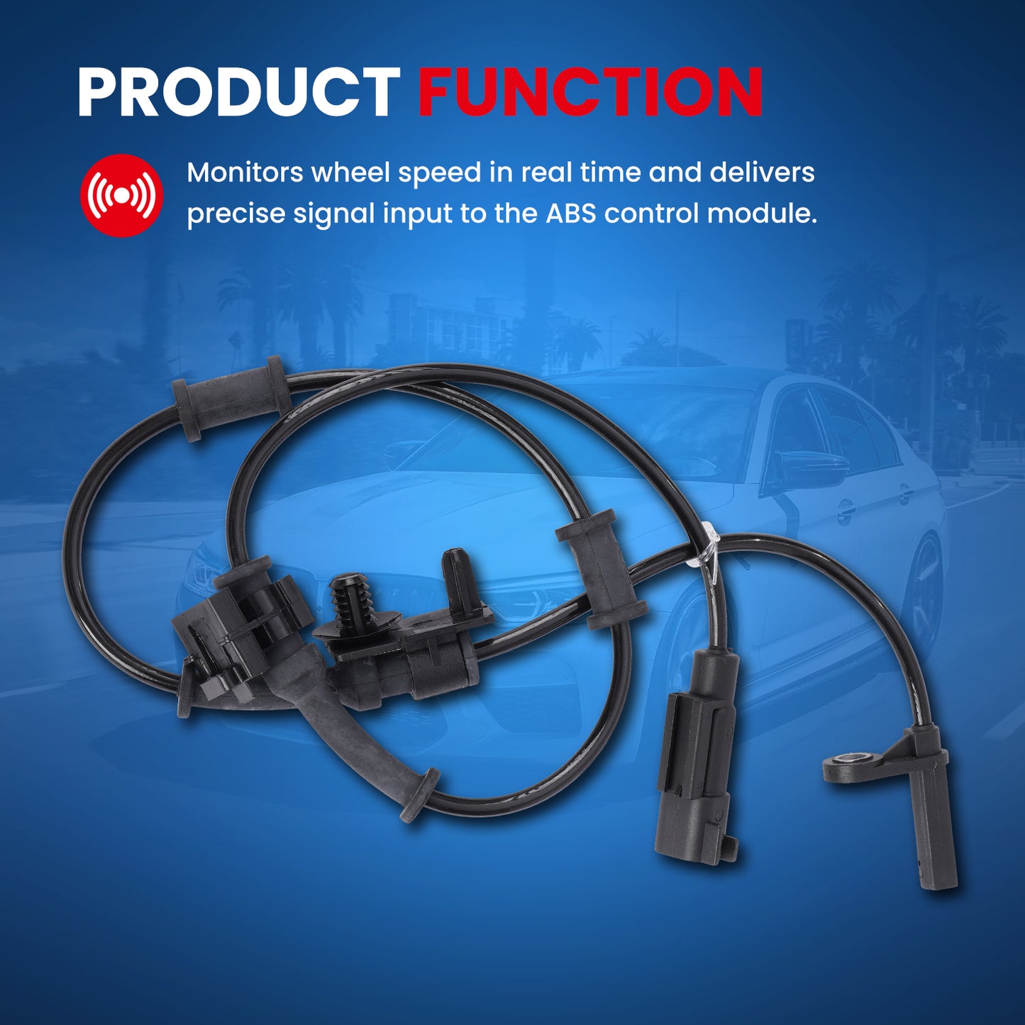 MOCA ABS Wheel Speed Sensor - ABS186