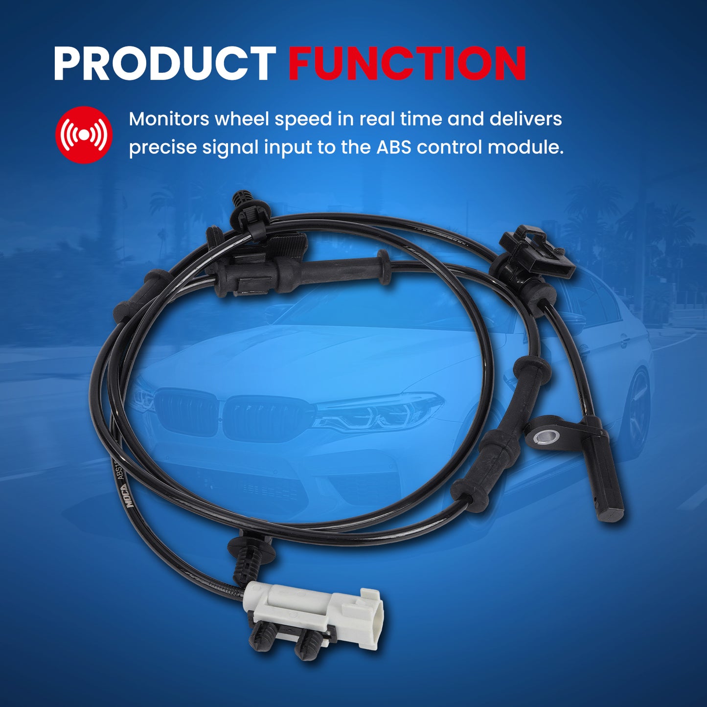 MOCA ABS Wheel Speed Sensor - ABS187