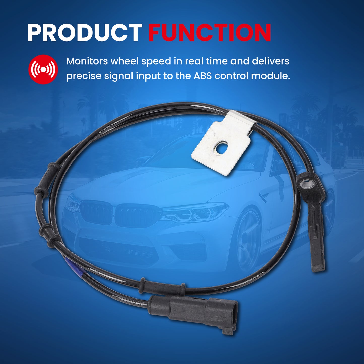 MOCA ABS Wheel Speed Sensor - ABS195