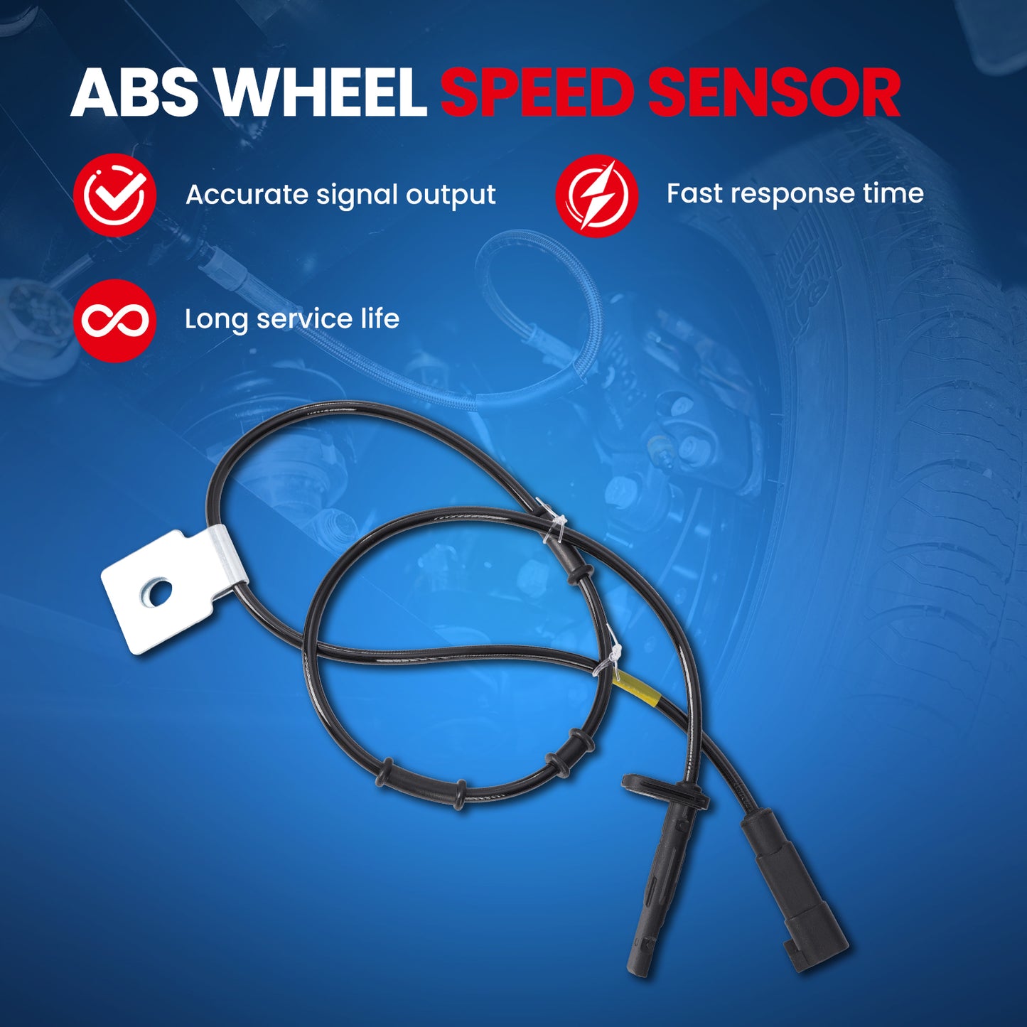 MOCA ABS Wheel Speed Sensor - ABS196