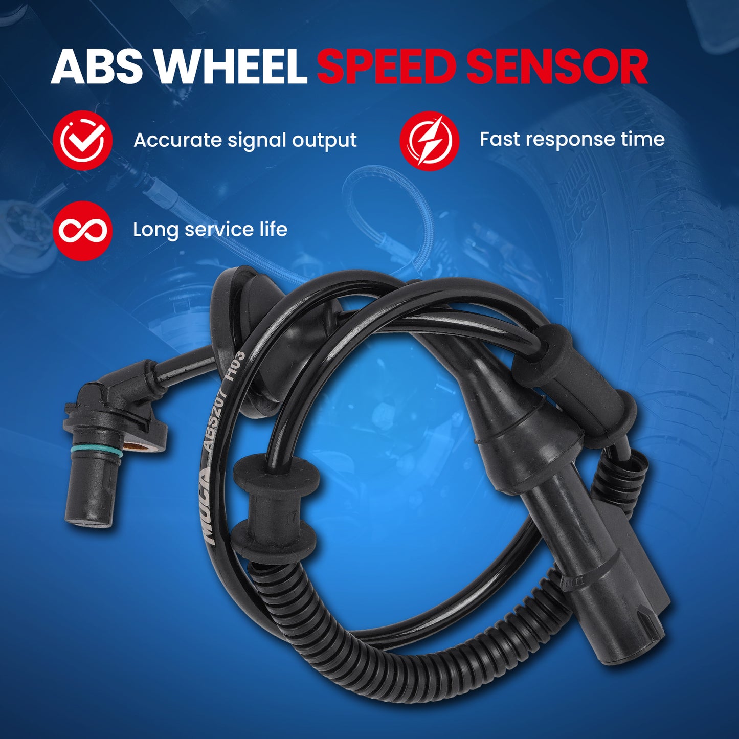 MOCA ABS Wheel Speed Sensor - ABS207