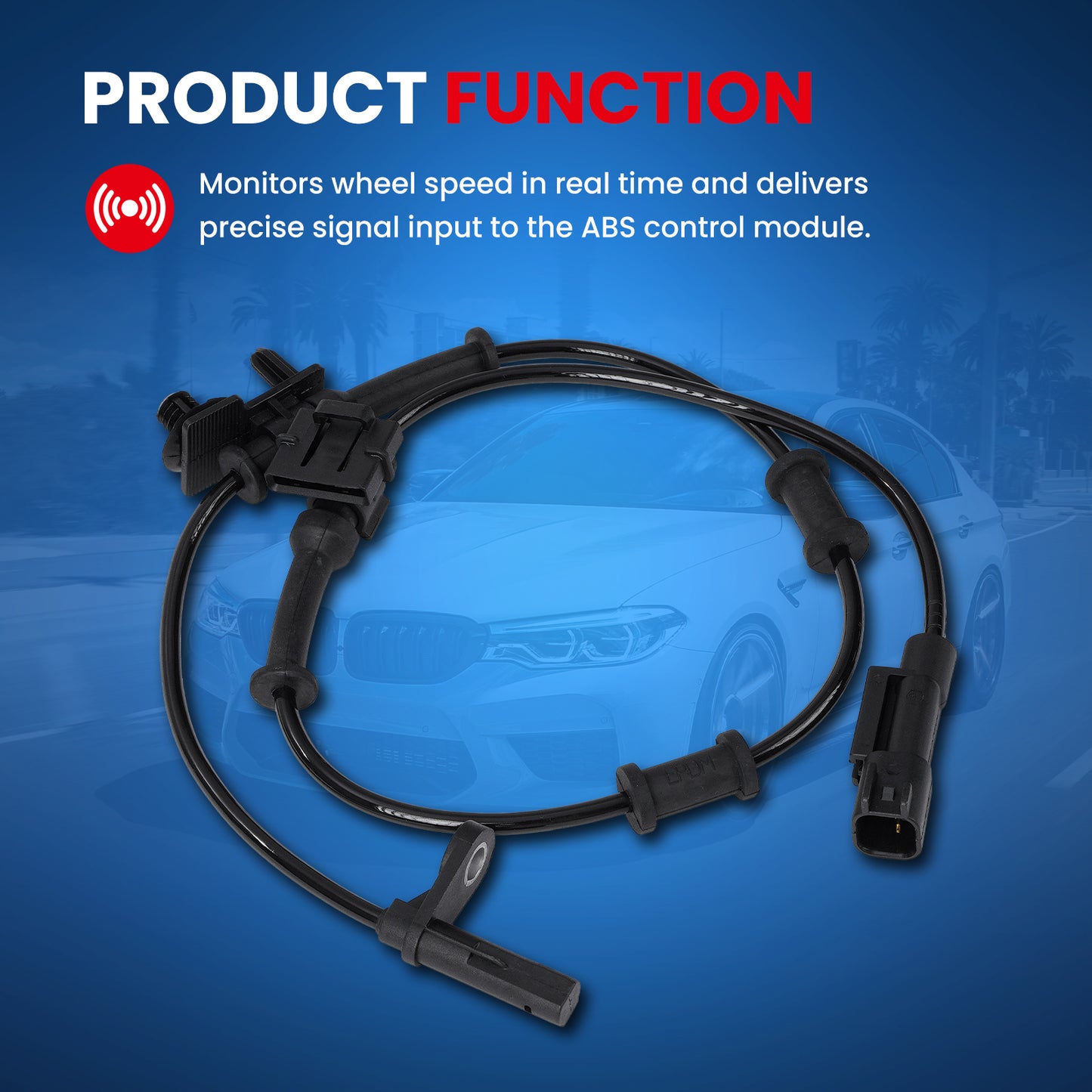 MOCA ABS Wheel Speed Sensor - ABS229