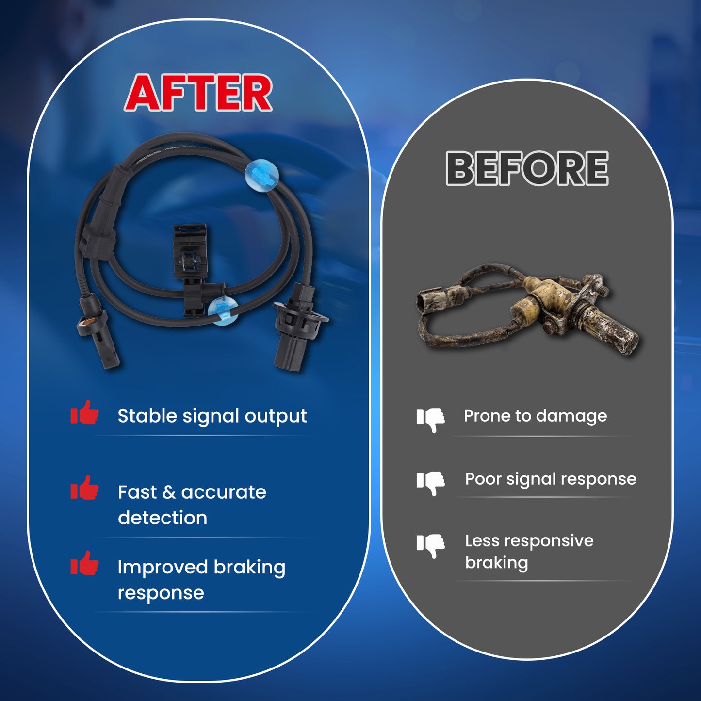 MOCA ABS Wheel Speed Sensor - ABS234