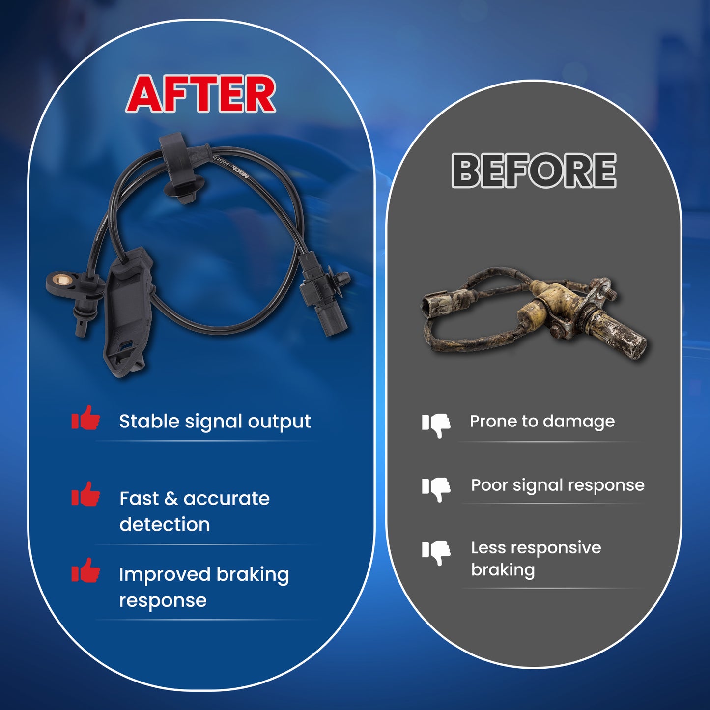 MOCA ABS Wheel Speed Sensor - ABS238