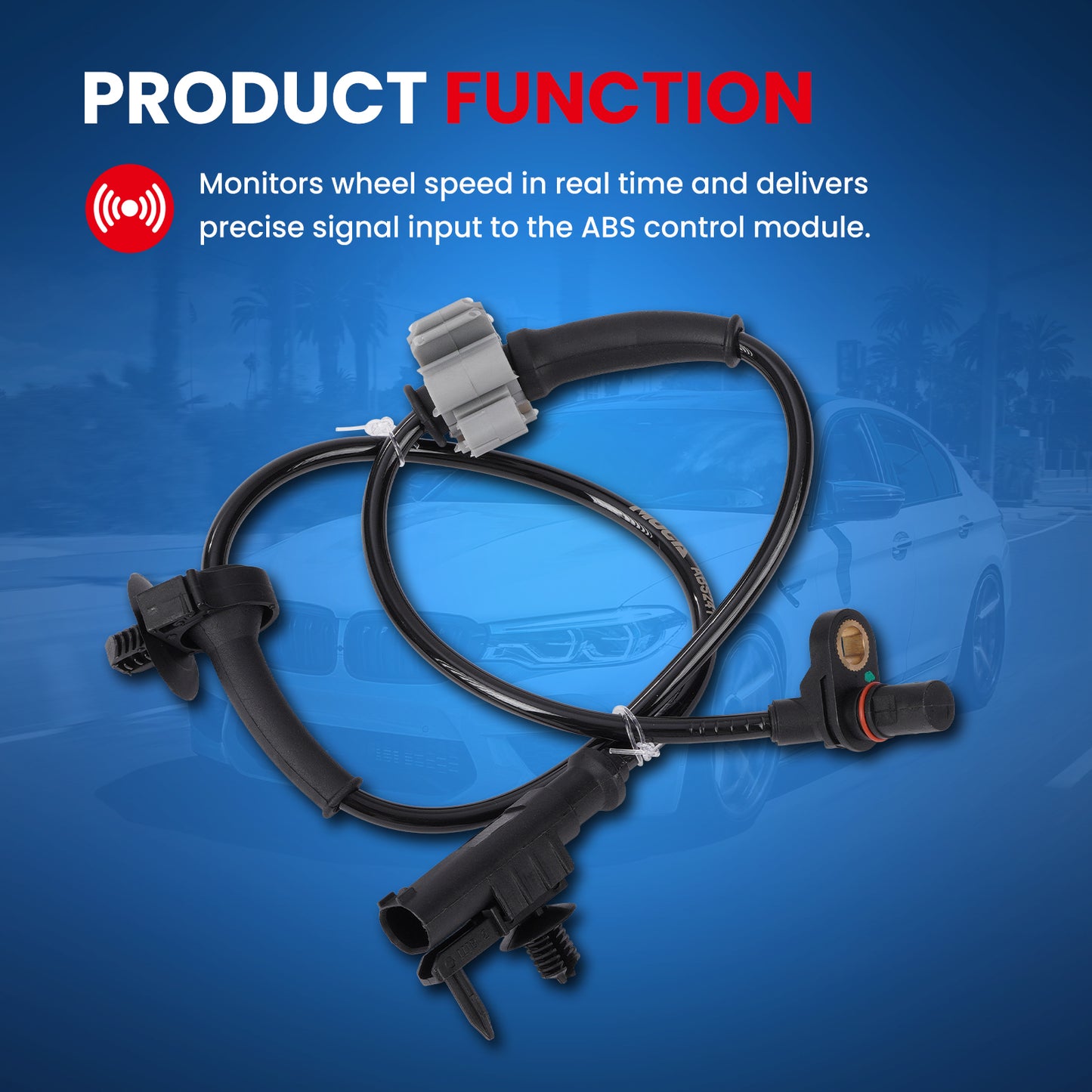 MOCA ABS Wheel Speed Sensor - ABS241