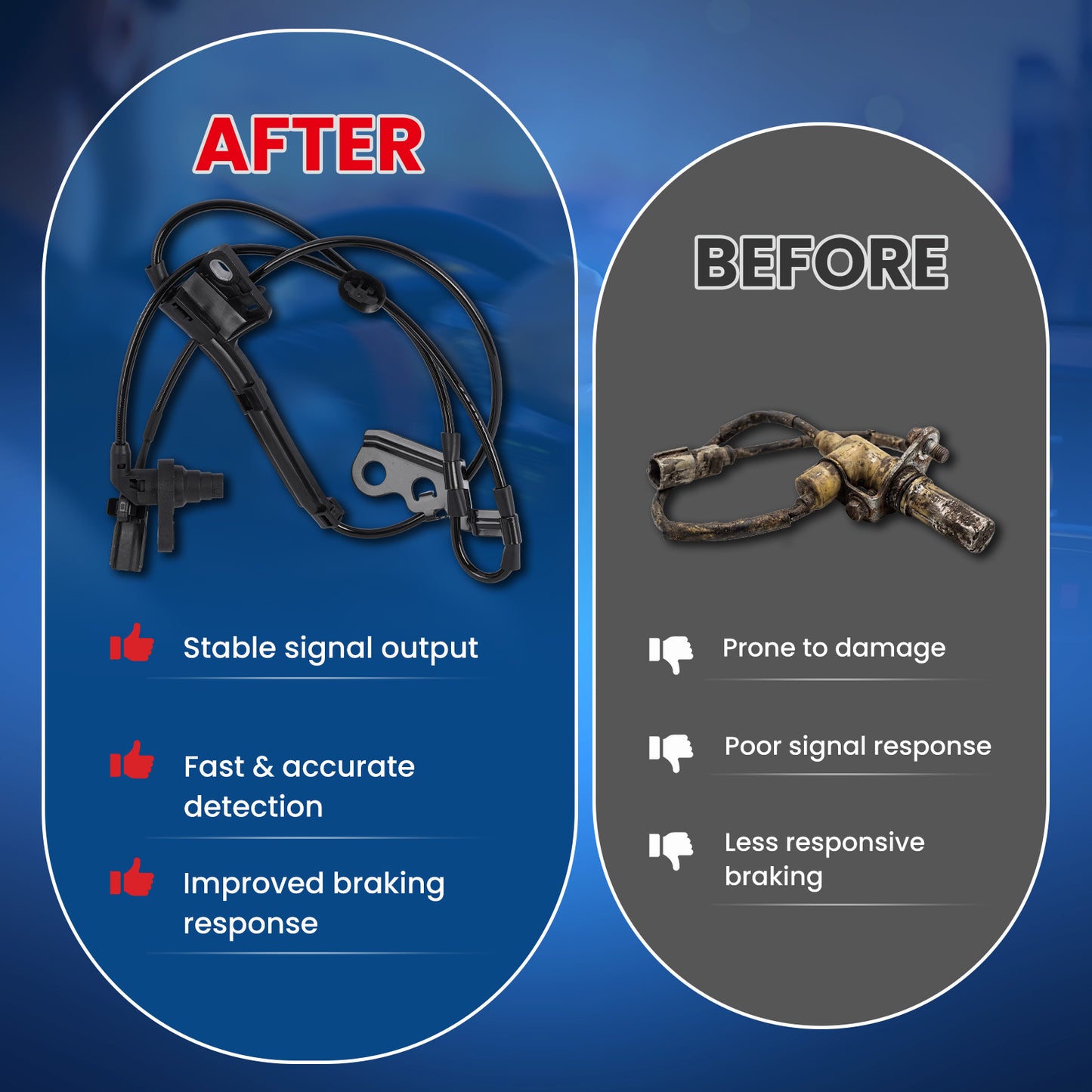 MOCA ABS Wheel Speed Sensor - ABS256
