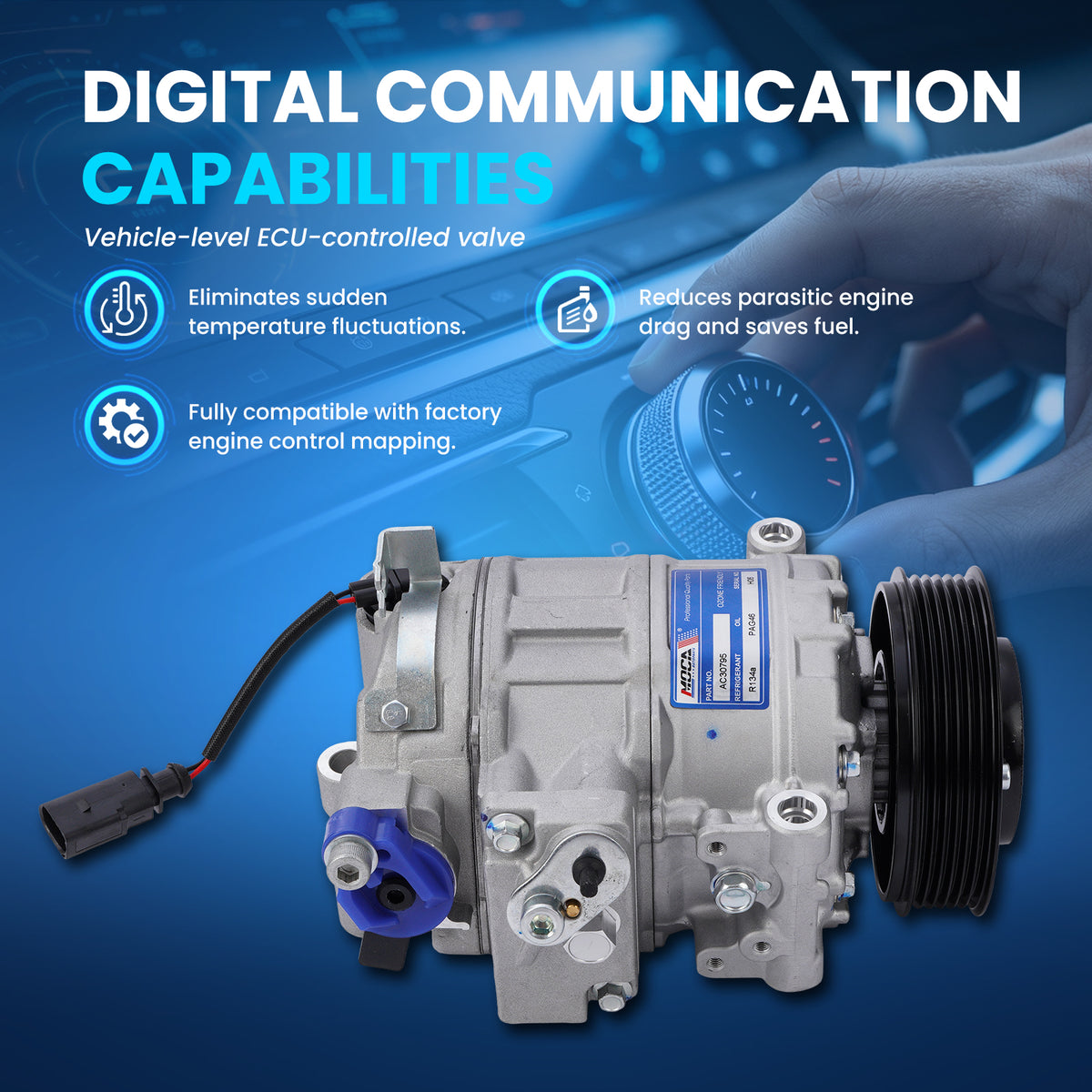 MOCA AC Compressor - AC30795