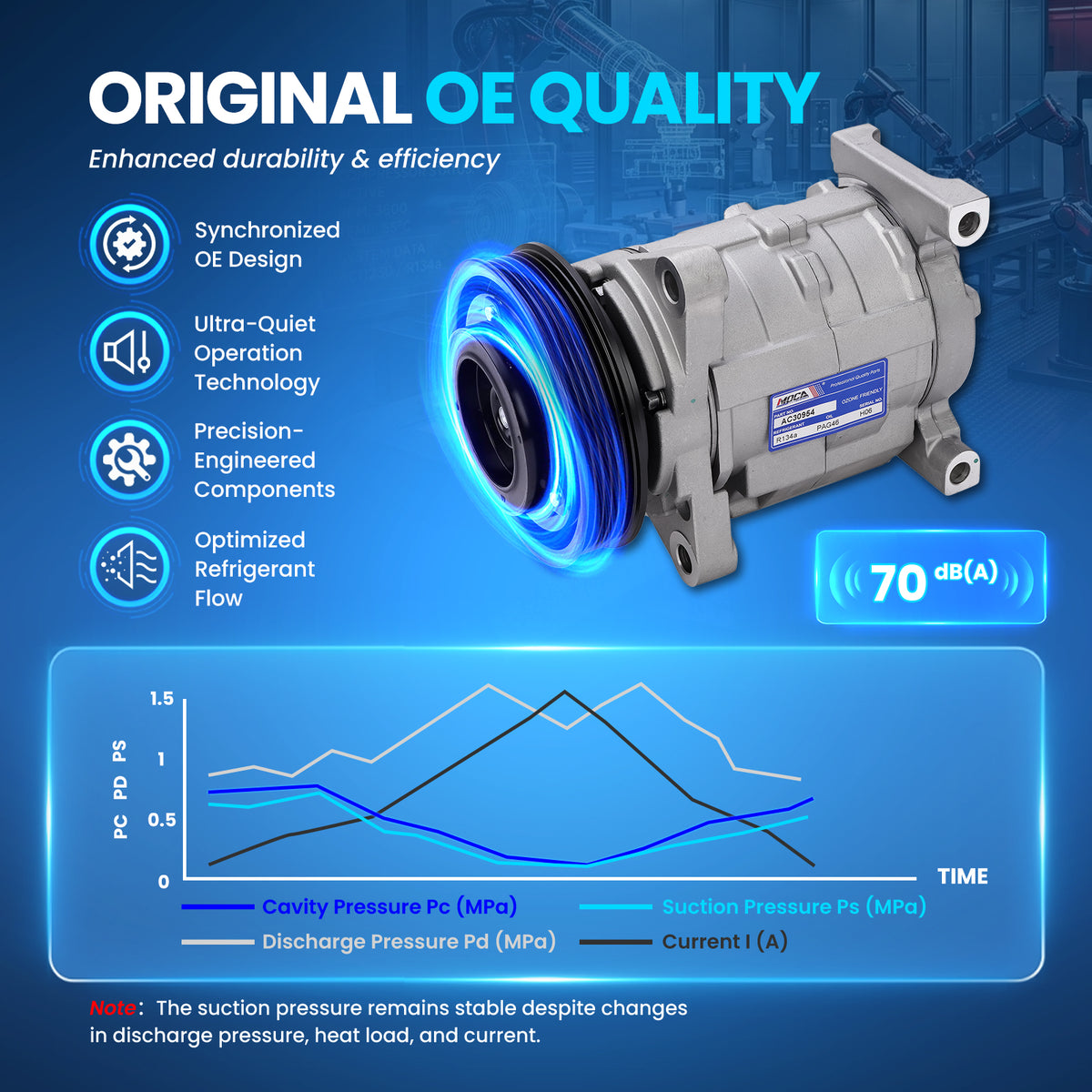 MOCA AC Compressor - AC30954