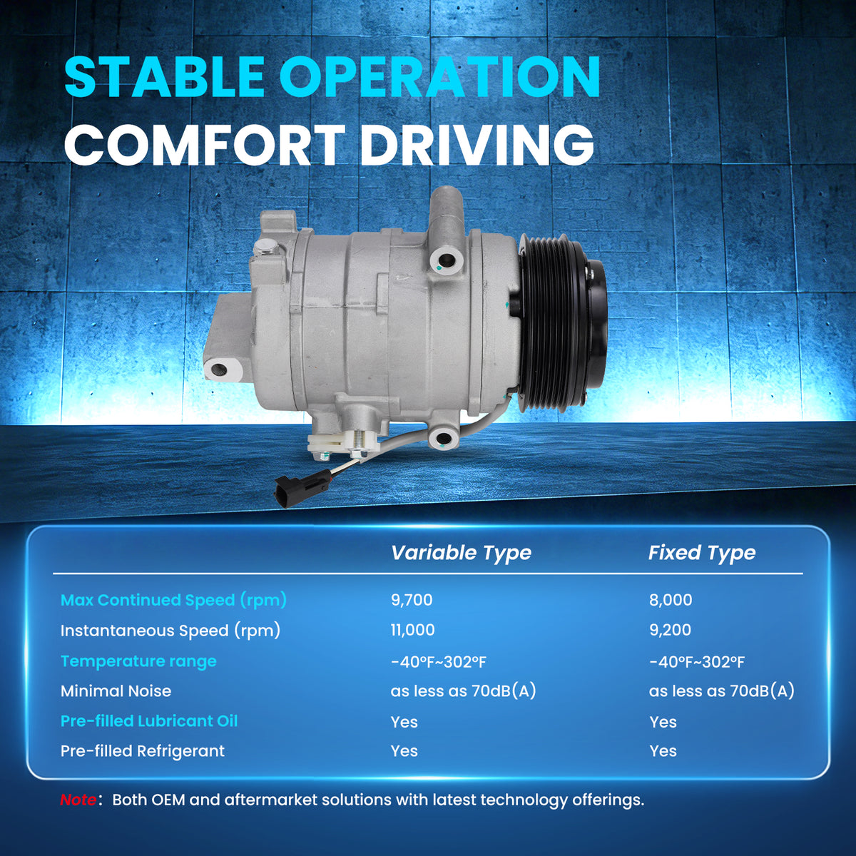 MOCA AC Compressor - AC31048