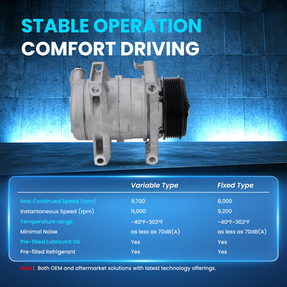 MOCA AC Compressor - AC31278