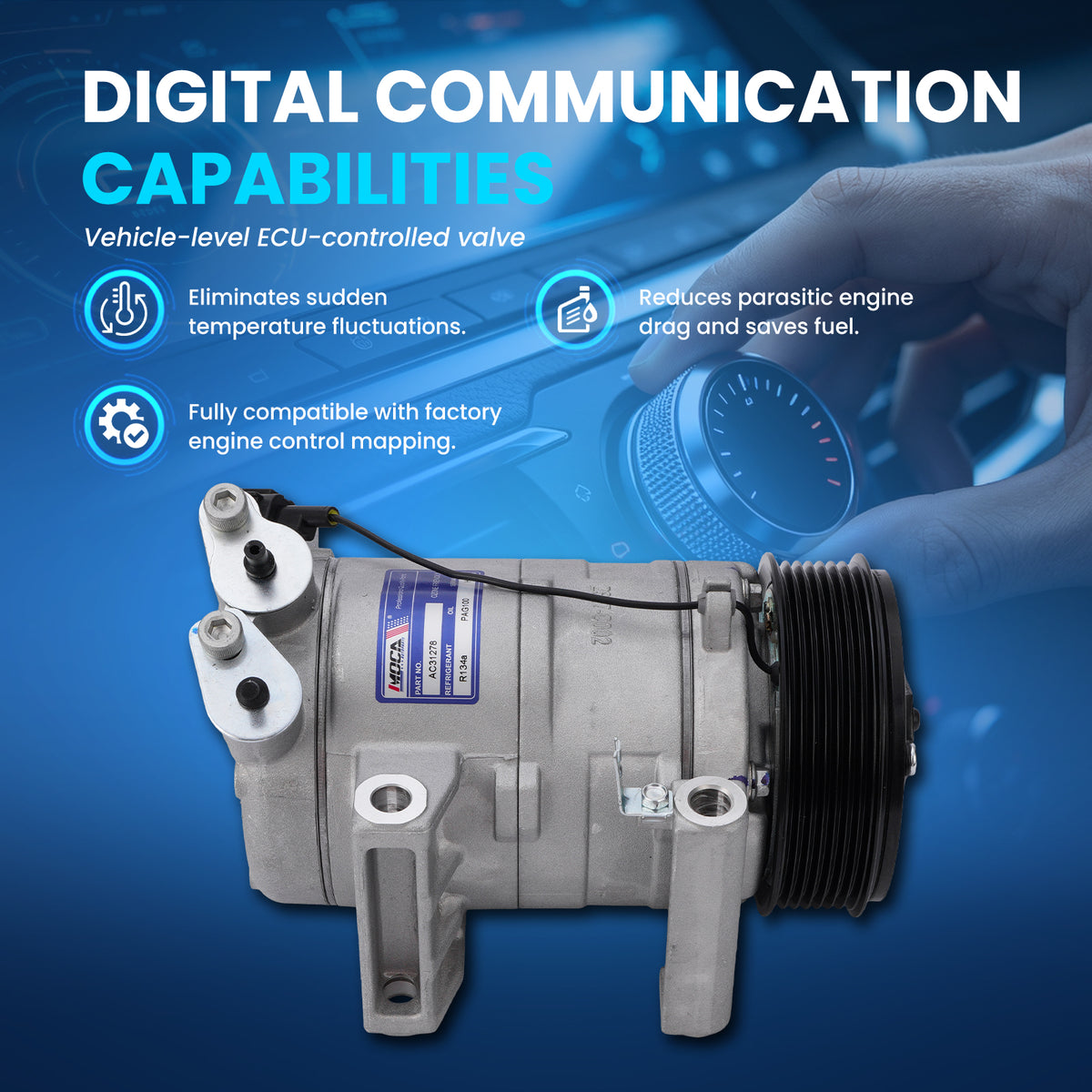MOCA AC Compressor - AC31278