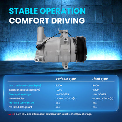 MOCA AC Compressor - AC31280