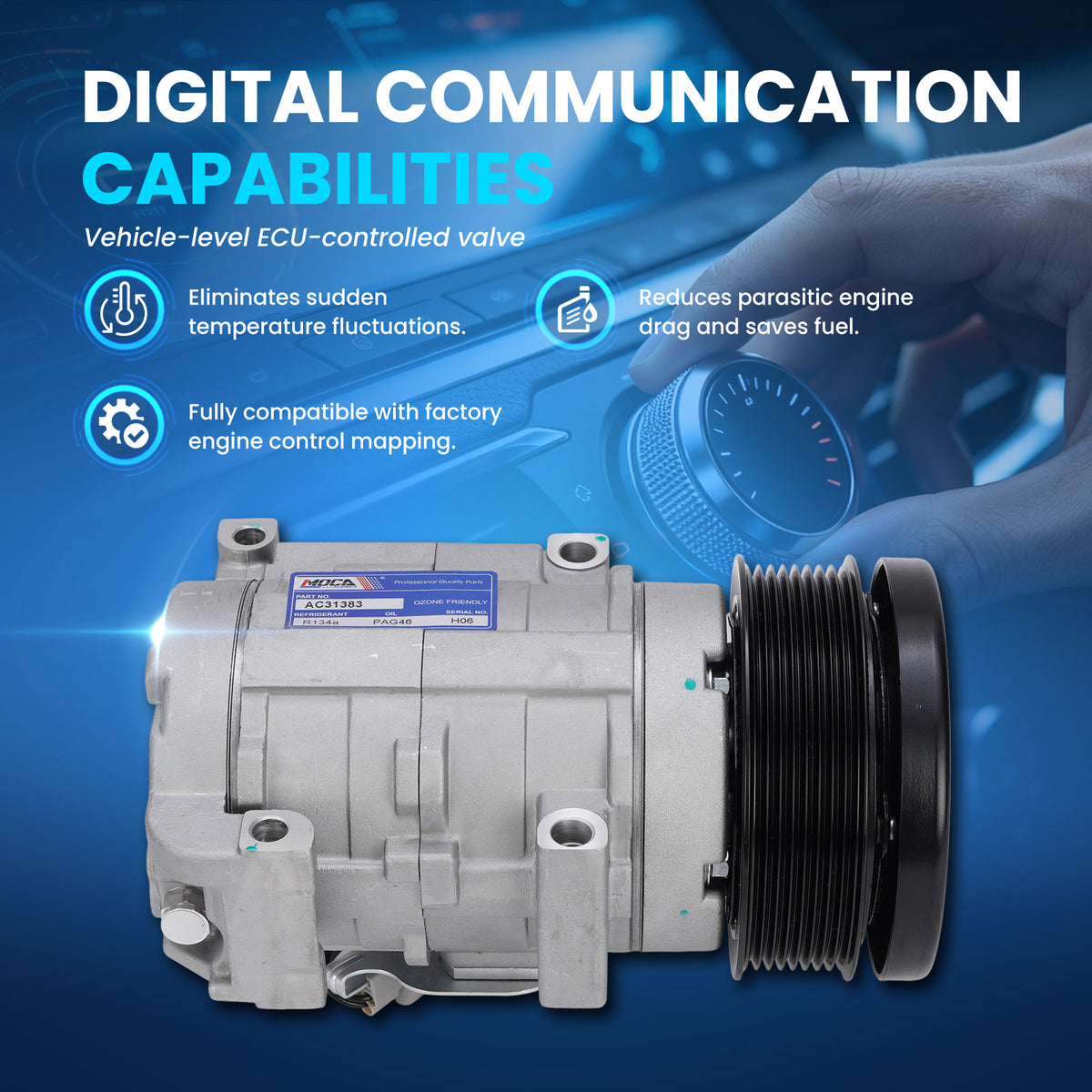 MOCA AC Compressor - AC31383