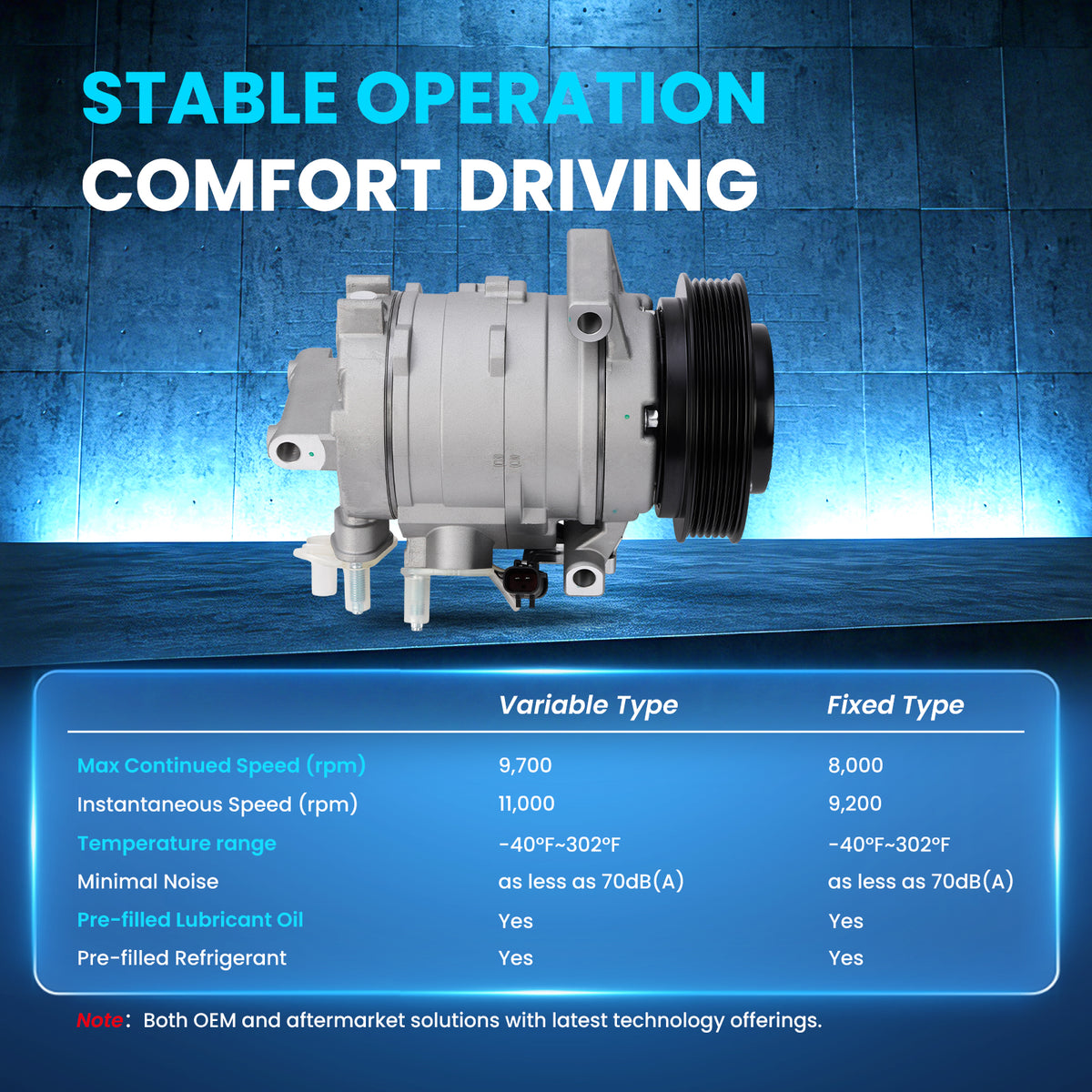 MOCA AC Compressor - AC31499