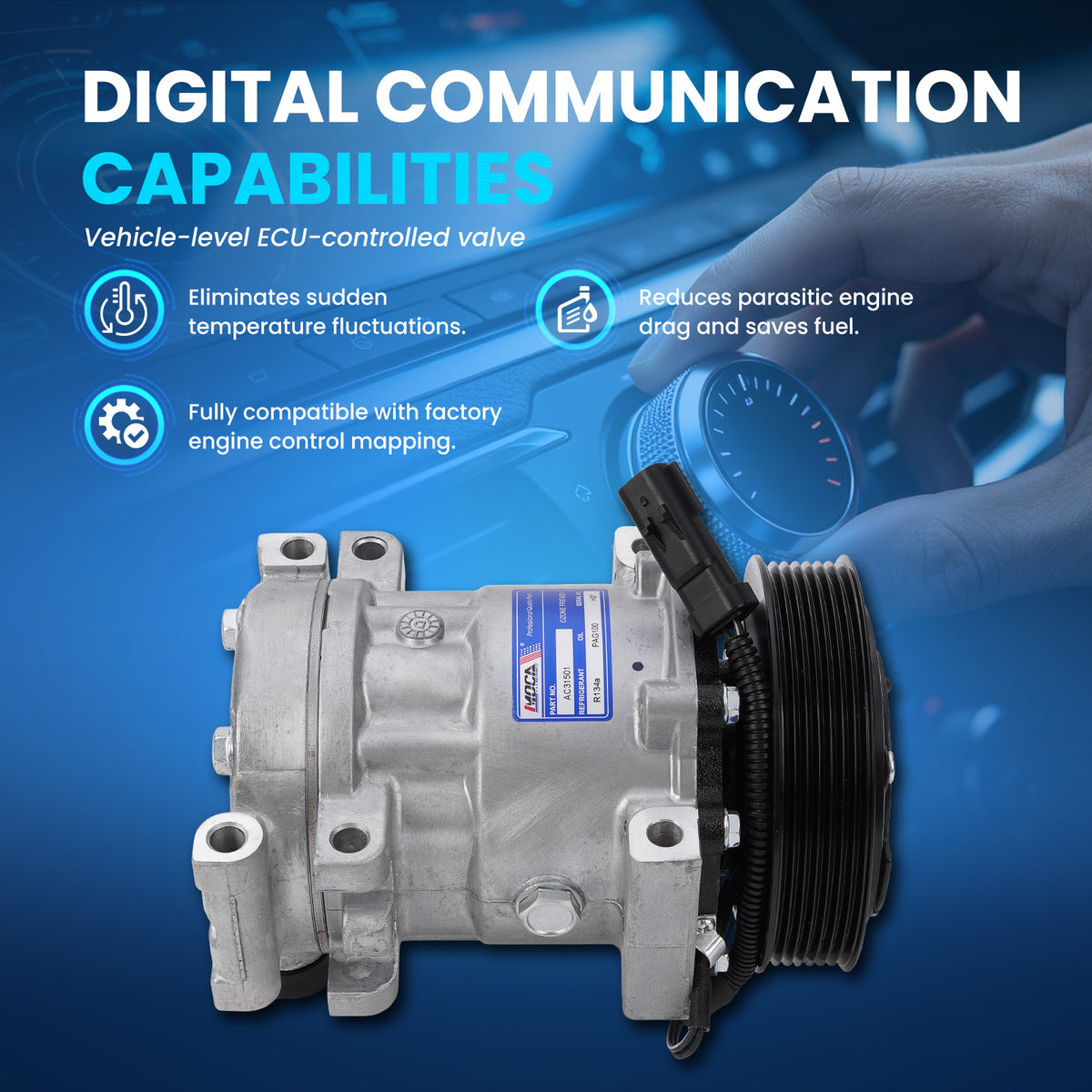 MOCA AC Compressor - AC31501