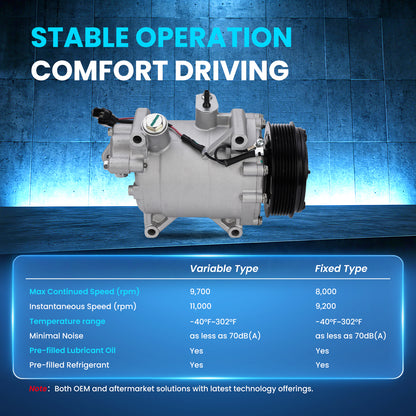 MOCA AC Compressor - AC31502