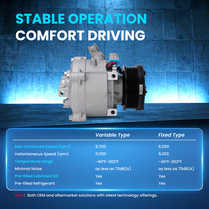 MOCA AC Compressor - AC31503