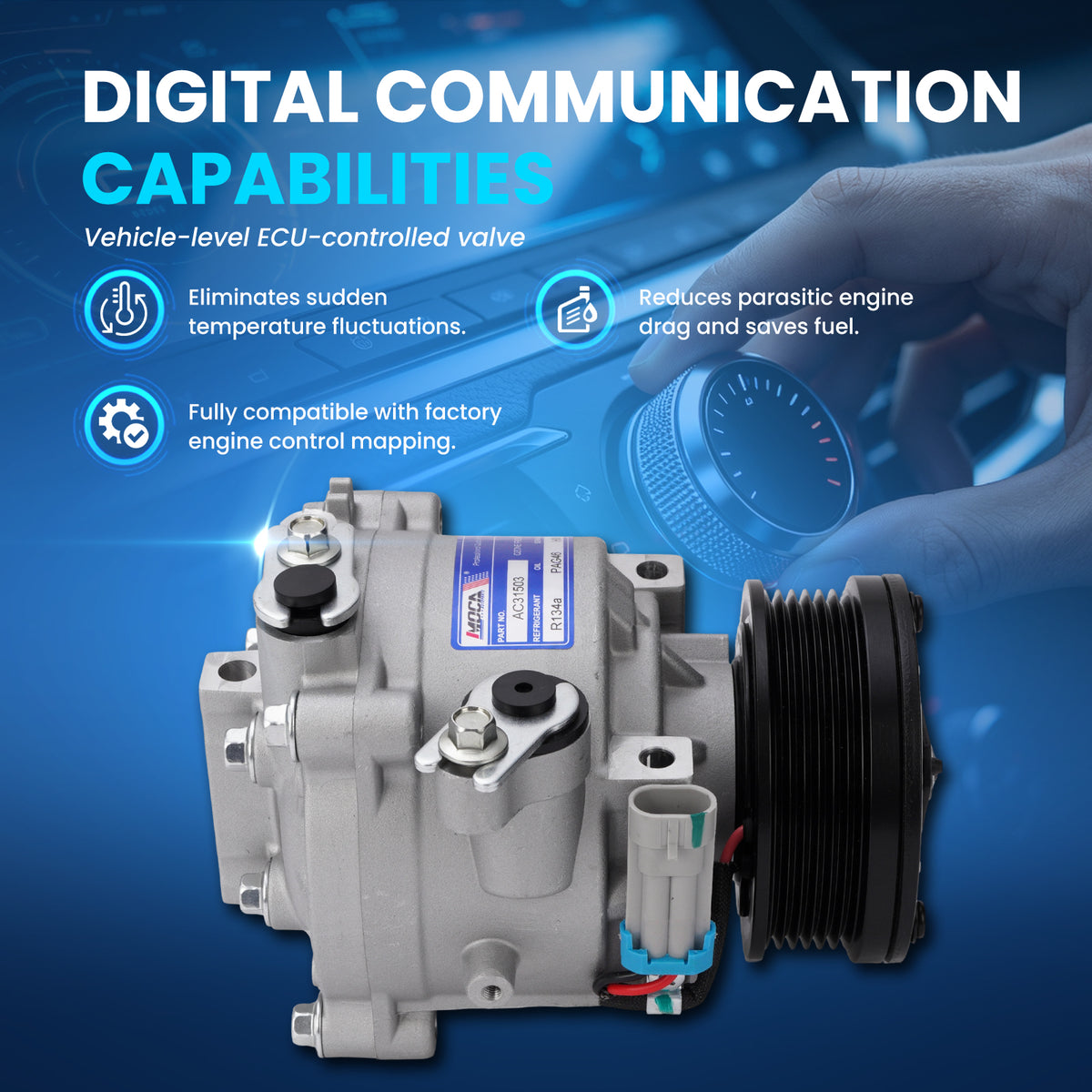MOCA AC Compressor - AC31503