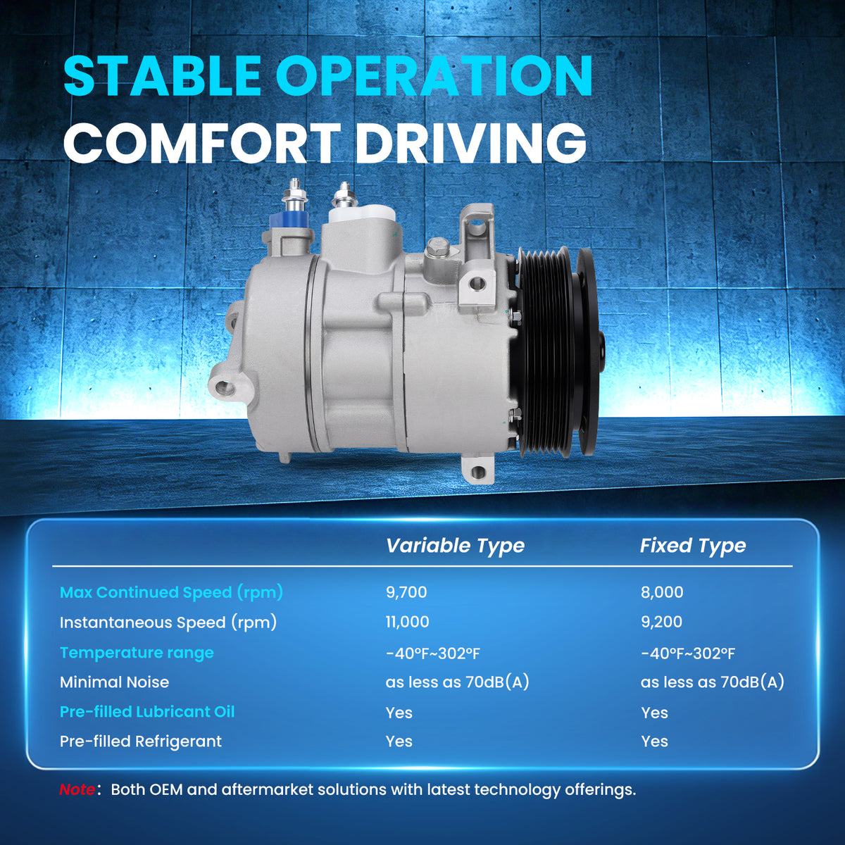 MOCA AC Compressor - AC31506