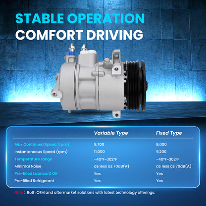 MOCA AC Compressor - AC31506