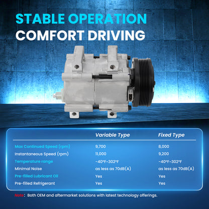 MOCA AC Compressor - AC31507