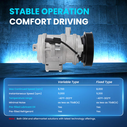 MOCA AC Compressor - AC31508