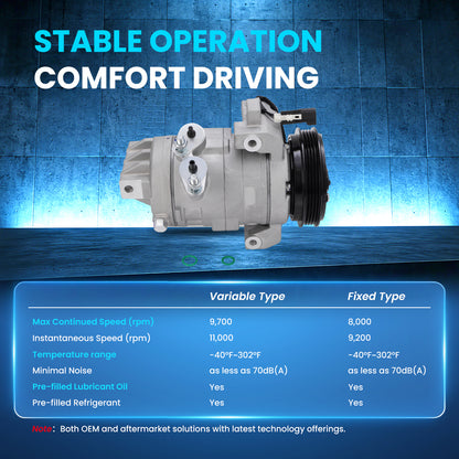 MOCA AC Compressor - AC31514