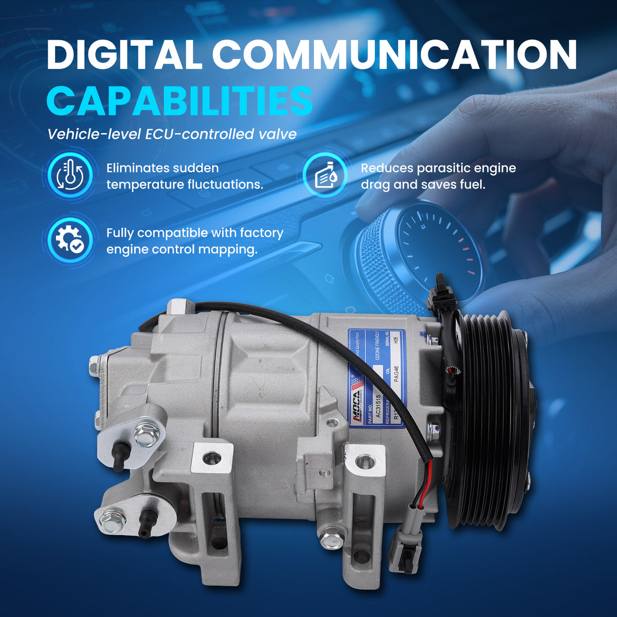 MOCA AC Compressor - AC31515